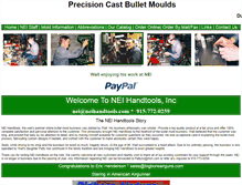 Tablet Screenshot of neihandtools.com